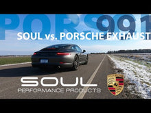 Load and play video in Gallery viewer, Porsche 991.1 Base with PSE / S / GTS Carrera Valved Performance Exhaust System
