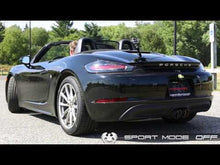 Load and play video in Gallery viewer, Fabspeed Porsche 718 Boxster/Cayman Supercup Turboback Exhaust System (2017+)
