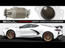 Load and play video in Gallery viewer, Chevrolet C8 Corvette SOUL Sport Catalytic Converters
