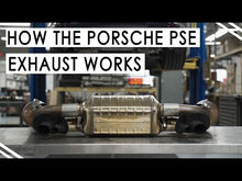 Load and play video in Gallery viewer, Fabspeed Porsche 991.2 Carrera Valvetronic Center Muffler Bypass X-Pipe (PSE Only) - FS.POR.9912.PSEVLVP
