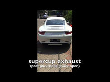 Load and play video in Gallery viewer, Fabspeed Porsche 991 Carrera Supercup Exhaust System (2012-2016) - FS.POR.991.SCUP34P
