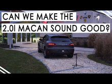 Load and play video in Gallery viewer, Fabspeed Macan 2.0L Rear Slip-on Sport Exhaust (2014-2018)
