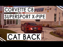 Load and play video in Gallery viewer, Fabspeed Chevrolet Corvette C8 Supersport X-Pipe Exhaust System (2020+) - FS.CHEVY.C8.CBEP
