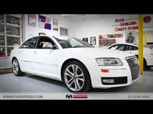 Load and play video in Gallery viewer, Fabspeed Audi S8 V10 Resonator Bypass X-Pipe (2006-2009) - FS.AUD.S8V10.XP
