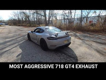 Load and play video in Gallery viewer, Porsche 718 GT4 Clubsport SOUL Race Exhaust System
