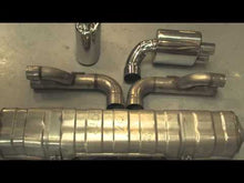 Load and play video in Gallery viewer, Fabspeed Porsche 997 GT3 / GT3 RS Center Mini Maxflo Performance Exhaust System (2006-2009)
