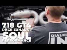 Load and play video in Gallery viewer, Porsche 718 GT4 Clubsport SOUL Race Exhaust System

