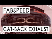 Load and play video in Gallery viewer, Fabspeed Chevrolet Corvette C8 Supersport X-Pipe Exhaust System (2020+) - FS.CHEVY.C8.CBEP
