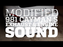 Load and play video in Gallery viewer, Porsche 981 Boxster / Cayman SOUL Long Tube Street Headers
