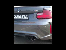 Load and play video in Gallery viewer, Fabspeed BMW M2 (F87) Muffler Bypass Exhaust System
