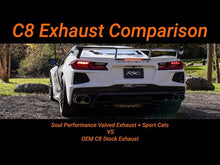Load and play video in Gallery viewer, Chevrolet C8 Corvette SOUL Valved Exhaust Package (non-NPP)
