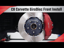 Load and play video in Gallery viewer, GIRODISC FRONT 2PC ROTORS FOR C8 CORVETTE Z51
