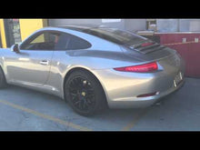 Load and play video in Gallery viewer, Fabspeed Porsche 991 Carrera Center Muffler Bypass X-Pipe (Non-Valved Exhaust)(2012-2016)
