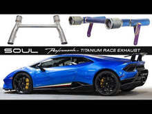 Load and play video in Gallery viewer, Lamborghini Huracan Performante SOUL Titanium Race Exhaust System
