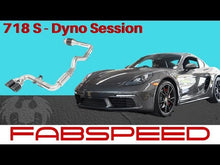 Load and play video in Gallery viewer, Fabspeed Porsche 718 Boxster/Cayman Supercup Turboback Exhaust System (2017+)
