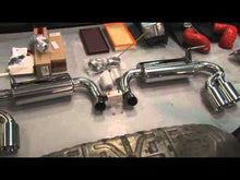 Load and play video in Gallery viewer, Fabspeed Porsche 957 Turbo / Turbo S Secondary Competition Link Pipes (2008-2010)
