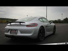 Load and play video in Gallery viewer, Fabspeed Porsche 981 Boxster/Cayman TrackTec Valved Bypass Exhaust System - FS.POR.981.TTCPVC
