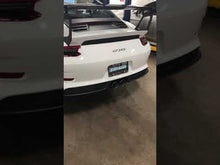 Load and play video in Gallery viewer, Porsche 991 GT3 / GT3 RS / 911R SOUL Valved Side Muffler Bypass Pipes
