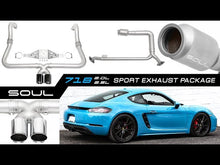 Load and play video in Gallery viewer, Porsche 718 Boxster  Cayman SOUL Competition Downpipe
