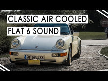 Load and play video in Gallery viewer, Fabspeed Porsche 964 Carrera Maxflo muffler cat-back Exhaust System (1989-1994)
