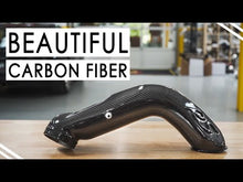 Load and play video in Gallery viewer, Fabspeed Porsche 964 Carrera RS style Carbon Fiber Heater Duct Tube (1989-1994)
