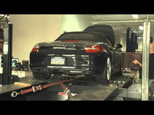 Load and play video in Gallery viewer, Fabspeed Porsche 981 Boxster/Cayman Maxflo Performance Exhaust System (2013-2016)
