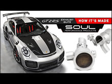 Load and play video in Gallery viewer, Porsche 991.2 GT2 RS SOUL Cat Bypass Pipes
