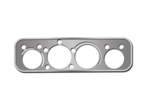 2001-2005 PT CRUISER - A/C PLATE 2PC | BRUSHED STAINLESS STEEL