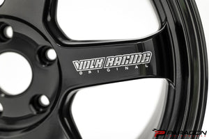 VOLK RACING TE37 C8 CORVETTE 19X9.5 ET36, 20X11 ET39 - DIAMOND BLACK