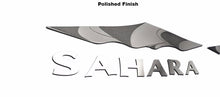 Load image into Gallery viewer, 2007-2018 JEEP WRANGLER JK - SAHARA BADGES 2PC | STAINLESS STEEL, CHOOSE FINISH | POLISHED
