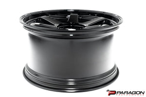 VOLK RACING TE37 C8 CORVETTE 19X9.5 ET36, 20X11 ET39 - BLACK