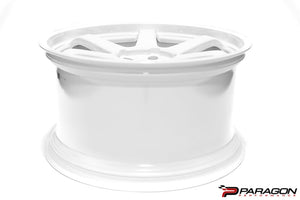 VOLK RACING TE37 C8 CORVETTE 19X9.5 ET36, 20X11 ET39 - DASH WHITE