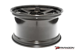 VOLK RACING TE37 C8 CORVETTE 19X9.5 ET36, 20X11 ET39 - DIAMOND BLACK