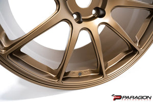 TITAN 7 T-R10 19X9,20X11.5 5X120 CHEVROLET C8 CORVETTE WHEELS - TECHNA BRONZE