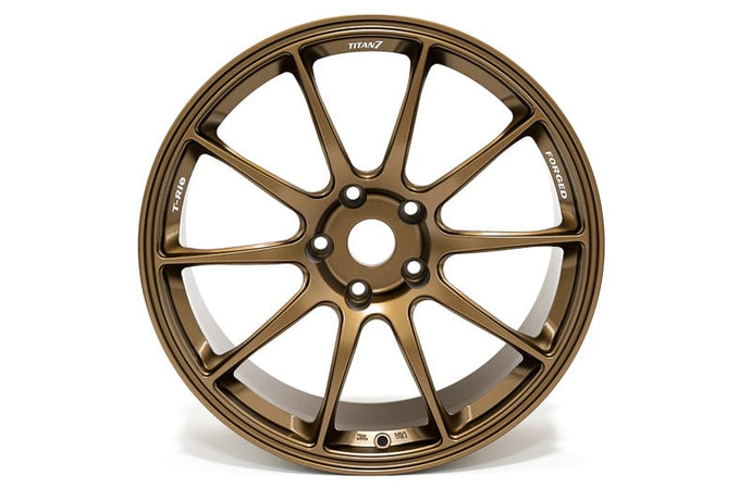 TITAN 7 T-R10 19X9,20X11.5 5X120 CHEVROLET C8 CORVETTE WHEELS - TECHNA BRONZE