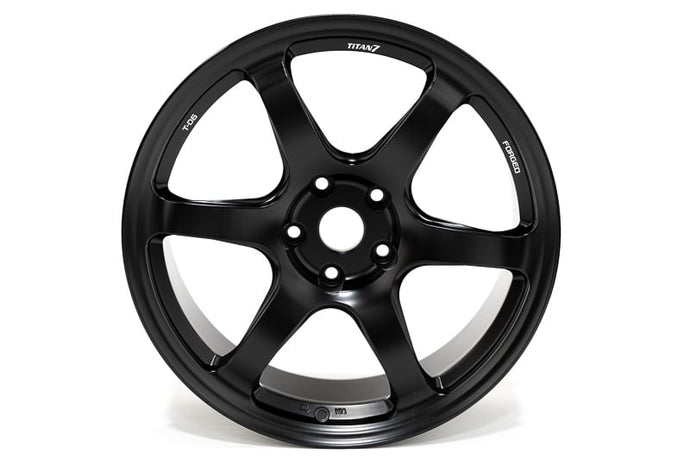 TITAN 7 T-D6 19X9,20X11.5 5X120 CHEVROLET C8 CORVETTE WHEELS - MACHINED BLACK