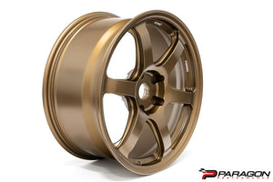 TITAN 7 T-D6 19X9,20X11.5 5X120 CHEVROLET C8 CORVETTE WHEELS - TECHNA BRONZE