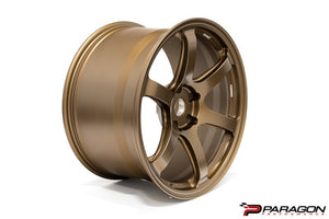 TITAN 7 T-D6 19X9,20X11.5 5X120 CHEVROLET C8 CORVETTE WHEELS - TECHNA BRONZE