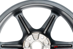 TITAN 7 T-D6 19X9,20X11.5 5X120 CHEVROLET C8 CORVETTE WHEELS - SATIN TITANIUM