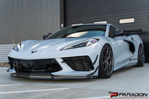 VERUS ENGINEERING CARBON FIBER FRONT AIR DAM - C8 CORVETTE