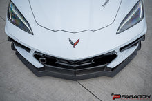 Load image into Gallery viewer, VERUS ENGINEERING CARBON POLYWEAVE FRONT SPLITTER KIT, CARBON FIBER AIR DAM - C8 CORVETTE

