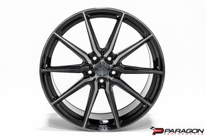 VOSSEN HF3 C8 CORVETTE- 20X9 ET35, 21X12 ET52 - MACHINED & GLOSS BLACK