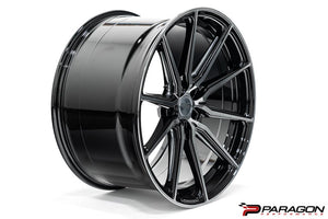 VOSSEN HF3 C8 CORVETTE- 20X9 ET35, 21X12 ET52 - MACHINED & GLOSS BLACK