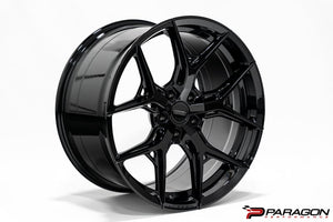 VOSSEN HF5 C8 CORVETTE- 20X9 ET35, 21X12 ET52 - GLOSS BLACK