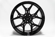 Load image into Gallery viewer, VOSSEN HF5 C8 CORVETTE- 20X9 ET35, 21X12 ET52 - GLOSS BLACK
