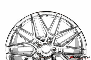 VOSSEN HF7 C8 CORVETTE - 19X8.5 ET30, 20X11 ET40 - CHROME