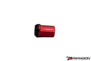 VOSSEN M14X1.5 WHEEL LUG NUTS - RED