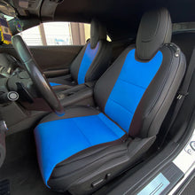 Load image into Gallery viewer, 5th Gen Camaro Custom Two-tone Leather Seat Covers
