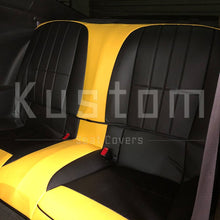 Load image into Gallery viewer, 5th Gen Camaro Custom Two-tone Leather Seat Covers
