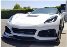 Load image into Gallery viewer, Corvette C7 ZR1 Conversion Front Bumper Style Splitter ONLY
